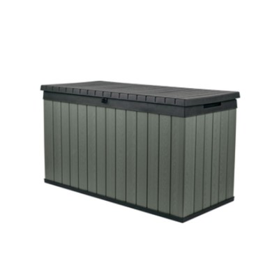 Cutie de depozitare Darwin pentru grădină cu separator 570L verde foto