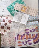 LOT BUCATI HARTIE AMBALAJ VECHE ROMANEASCA