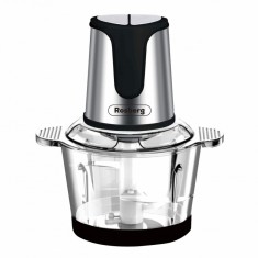 Tocator Rosberg R51111E, 500W, 3 litri, bol sticla, 2 viteze, Inox / Negru foto
