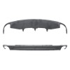 Spoiler bara spate Audi A6 (4g/C7), 01.2011-06.2014, Sedan, Spate, Cu ornament cromat; cu gaura pentru evacuare dubla, Aftermarket