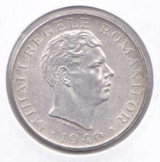 Moneda Romania 100.000 Lei 1946 - KM#71 XF++/aUNC ( argint 25 grame ) foto