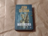 JOHN GRISHAM - MARTURISIREA cartonata