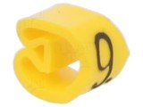 Markere Marcaj Galben PVC 2.5-5mm