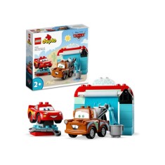 LEGO DUPLO Distractie la Spalatorie cu Lightning McQueen si Mater foto
