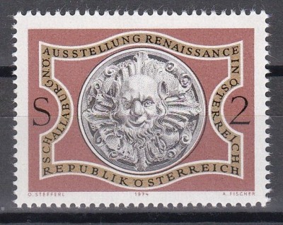 Austria 1974 - Expoziția Renașterii, MNH foto