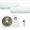 Aer conditionat PLATINIUM DUBLU SPLIT 18000Btu (2PE-18HR32/UI09WIFI+UI12WIFI), A++, Inverter, R32 - transport gratuit