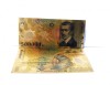 Bancnota 500000 Lei 2000 Ghizari, Aur 24K, Colectie UNC, Replica Aniversara, Certificat Autenticitate, Editie Limitata