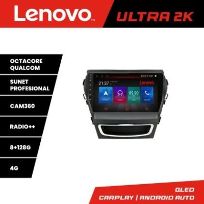 Navigatie HHyundai Santa Fe IX45 M-209 Octa Core Android Radio Bluetooth GPS WIFI/4G DSP 2K 8+128GB 360 Toslink CarStore Technology foto