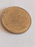 Franta 5 centimes 1976
