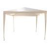 Pavilion de gradina,curte,evenimente 3x3 m cu accesorii de montare incluse - Alb Cenusiu, Iso