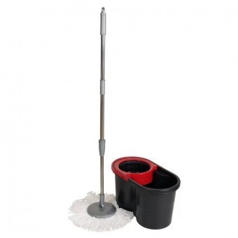 Set Mop cu galeata, rotativ, Strend Pro Black Edition foto