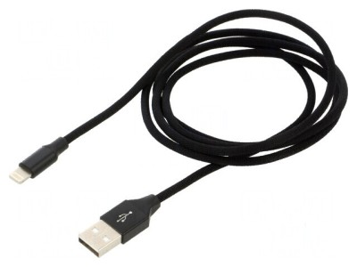 Cablu USB 2.0 Apple Lightning - High Speed, USB A foto