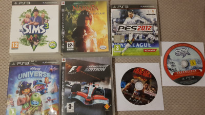 Joc/jocuri ps3 Playstation 3 PS 3 Colectie 6 jocuri copii Formula, 1 tekken etc. foto