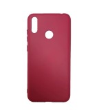 Husa silicon soft-touch compatibila cu Huawei P20 Lite Visiniu, ALC MOBILE
