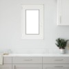 VidaXL Fereastră de subsol &bdquo;RISOR&rdquo; 50x75 cm oscilo-batantă DIN st&acirc;nga, albă