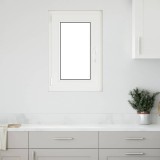 vidaXL Fereastră de subsol &bdquo;RISOR&rdquo; 50x75 cm oscilo-batantă DIN st&acirc;nga, albă
