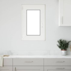 vidaXL Fereastră de subsol &bdquo;RISOR&rdquo; 50x75 cm oscilo-batantă DIN st&acirc;nga, albă