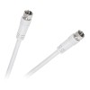 Cablu Coaxial 3C2V 1.8m cu Mufe F Tata-Tata - Conectare TV, Audio, Video