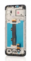 LCD Motorola Moto E7i Power, Negru + Rama
