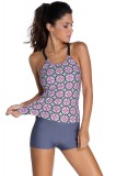 SW1685-1155 Costum de baie tankini in doua piese, XXL