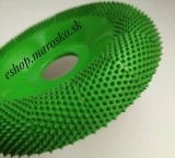 Disc sculptura lemn SABURR - Rotund - &Oslash; 100mm Aspru