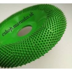 Disc sculptura lemn SABURR - Rotund - &Oslash; 100mm Aspru