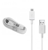 Cablu Date si incarcare,ECB-DU4AWE, Micro Usb pentru Samsung, 1m, Alb, Oem