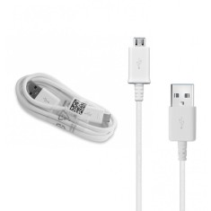 Cablu Date si incarcare,ECB-DU4AWE, Micro Usb pentru Samsung, 1m, Alb