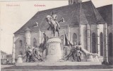 CP CLUJ MATYAS SZOBOR STATUIA LUI MATEI CORVIN ND(1907), Circulata, Fotografie, Cluj Napoca