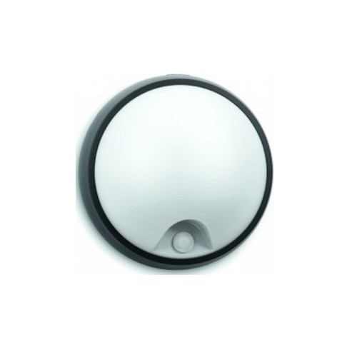 Aplica gradina cu senzor, culoare neagra, 1x3.5W, Eagle