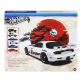 HOT WHEELS SILVER SERIES SET 6 MASINUTE STRAZILE JAPONIEI