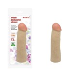 Charmly No 2 - Manșon prelungitor penis realist, 22 cm, crem, Orion