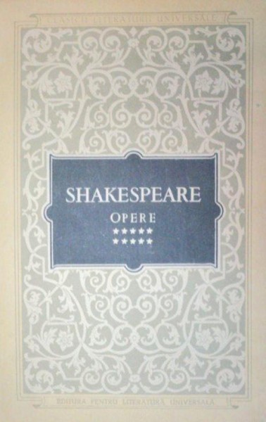 OPERE 10-SHAKESPEARE 1962