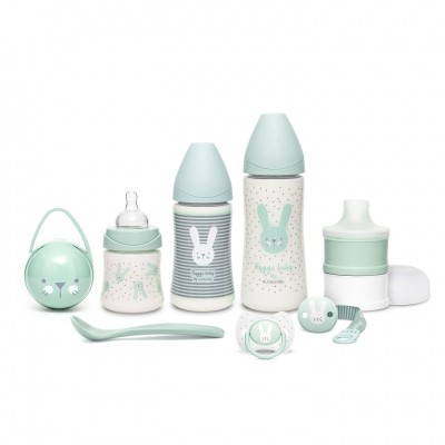 Welcome baby set, verde, hygge suavinex foto