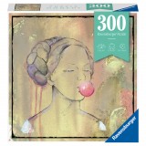 Cumpara ieftin Puzzle Doamna Cu Balon Din Guma, 300 Piese, Ravensburger