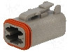 Conector auto, DT, 4 pini, DEUTSCH - DT06-4S