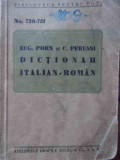 Dictionar Italian-roman - Eug. Porn Si C. Perussi ,523665