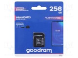 Card de memorie microSDXC GOODRAM 100MB/s R 10MB/s W Class 10 UHS U1