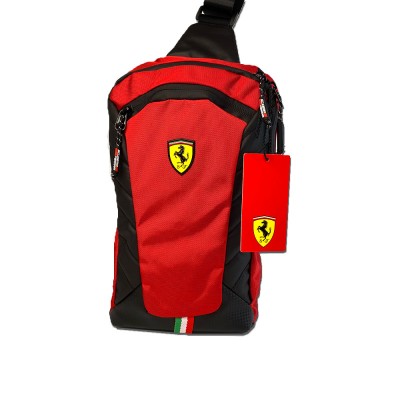 Rucsac crossbody Ferrari rosu foto