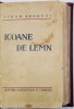 DEDICATIA LUI TUDOR ARGHEZI PE VOLUMUL &#039; ICOANE DE LEMN &#039; , 1930