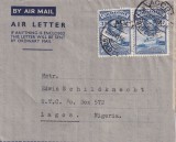 FILATELIE TEMATICA - PLIC QUEENSLAND TEMATICA AVION AVIOANE AVIATIE AIRMAIL AEROGRAM