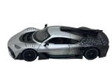 Macheta Mercedes One 1/18 replica metal cu sunet si lumini, usi deschise gri argintiu