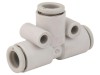 Teu Reducție Mufabil Polipropilenă 10mm 1-10bar
