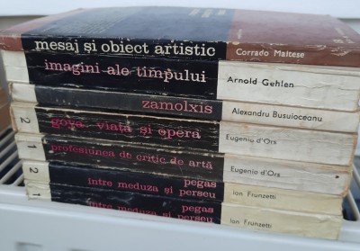 Pachet 5 titluri, ed. Meridiane, Biblioteca de artă foto