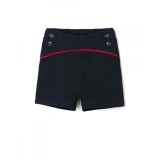 Pantaloni scurti pentru bebelusi, cu nasturi laterali, bleumarin, Zippy