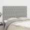 Gossi tablii de pat, 4 buc, gri deschis, 72x7x78/88 cm, textil