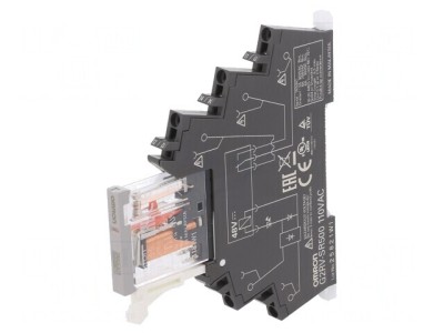 Releu Intermediar SPDT 110VAC 6A foto