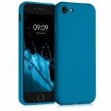 Cumpara ieftin Husa pentru iPhone 8/iPhone 7/iPhone SE 2, Silicon, Albastru, 49979.224