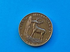 20 Lire 1977 Vatican-UNC-RAR-in realitate arata bine!