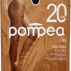 Pompea Dres damă Top 20 DEN 1/2-S negru, 1 buc